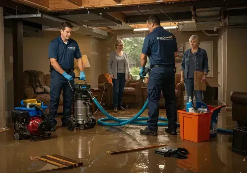 Basement Water Extraction and Removal Techniques process in Scott County, AR