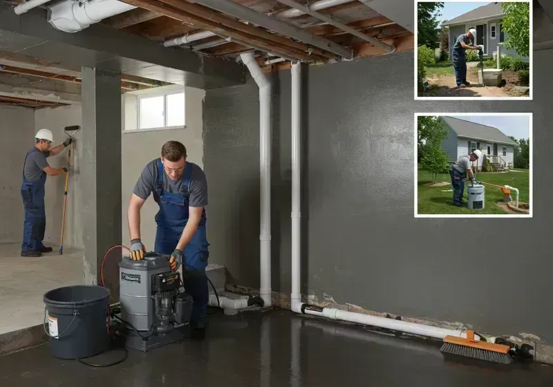 Basement Waterproofing and Flood Prevention process in Scott County, AR